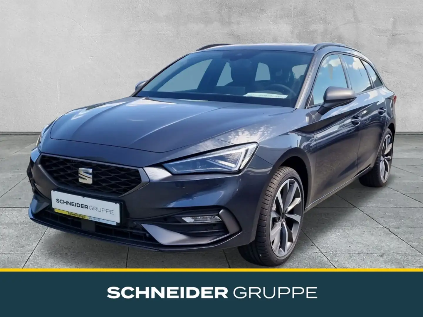 SEAT Leon SPORTSTOURER FR 2,0 TDI 7-GANG DSG AHK Grijs - 1