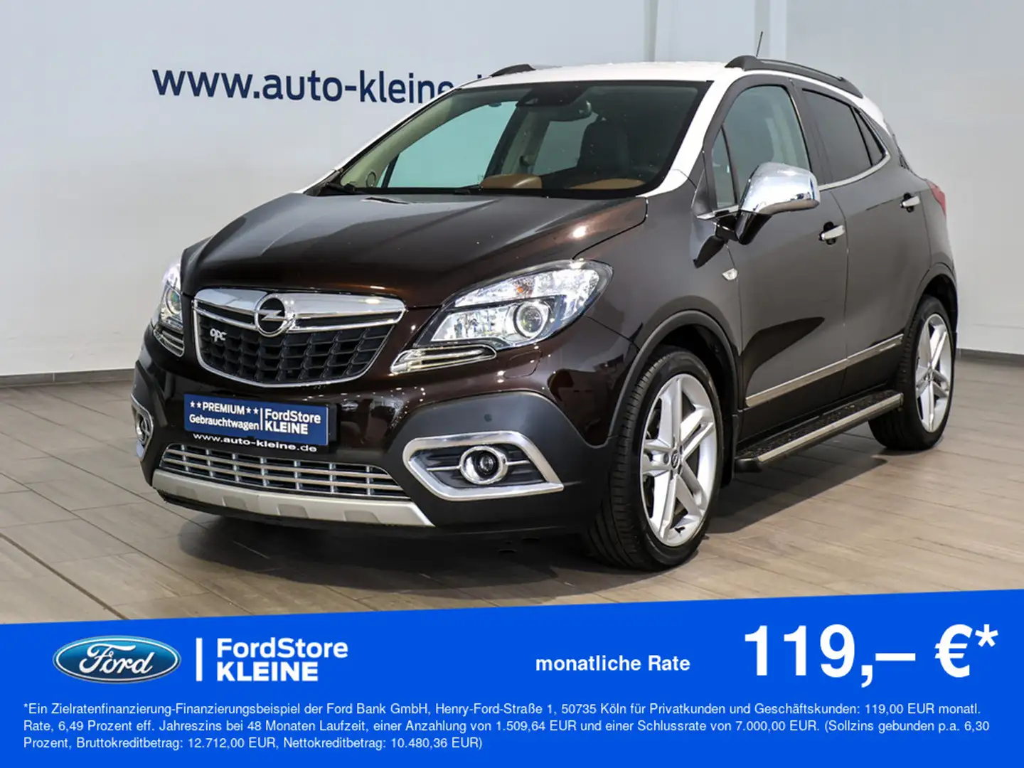 Opel Mokka Innovation 1.4l ecoFlex 4x4 +Fahrradträ Marrón - 1