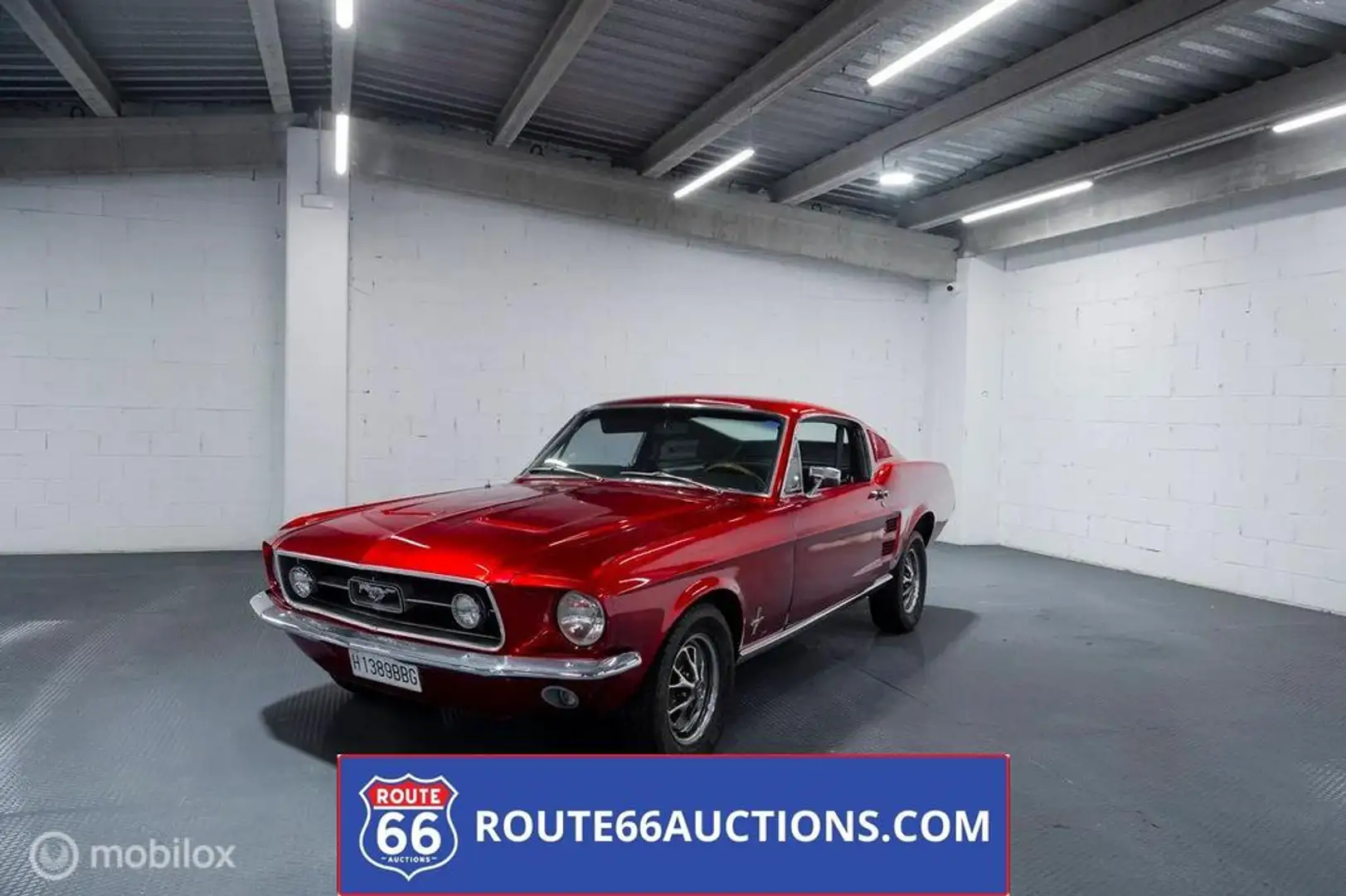 Ford Mustang Fastback | Route 66 Auctions Rood - 2