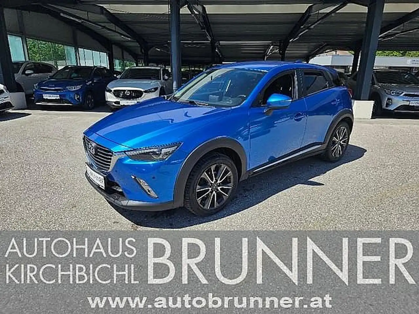 Mazda CX-3 G150 AWD Revolution Bleu - 1