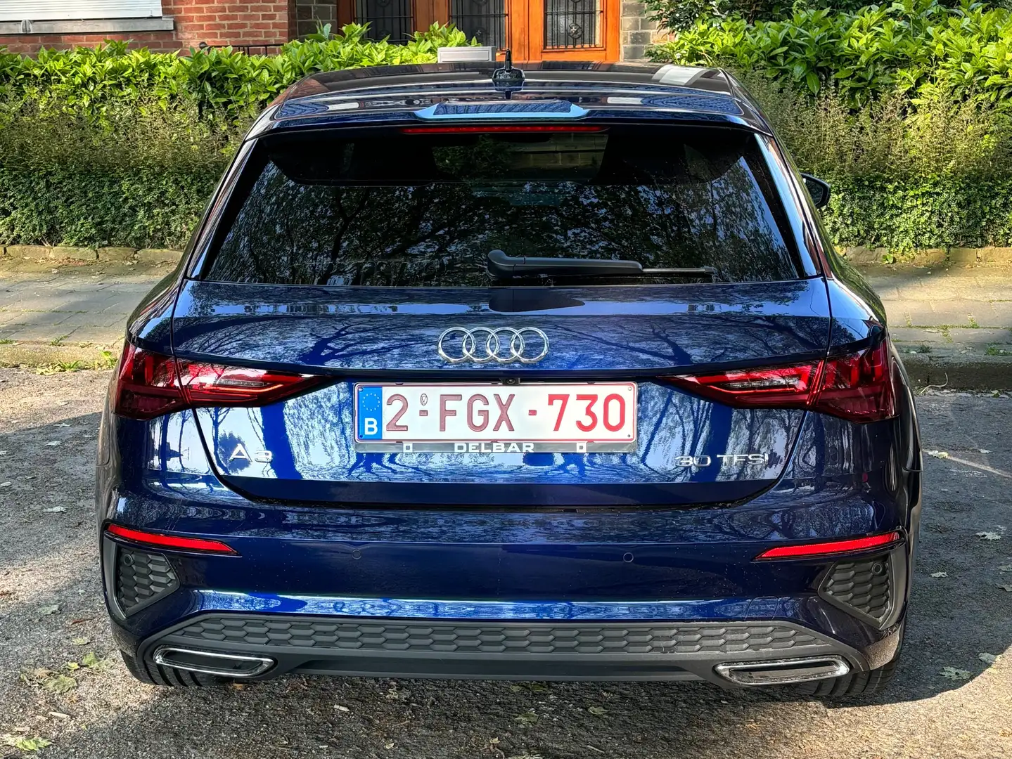 Audi A3 A3 Sportback 30 TFSI Sport Edition S tronic Bleu - 2