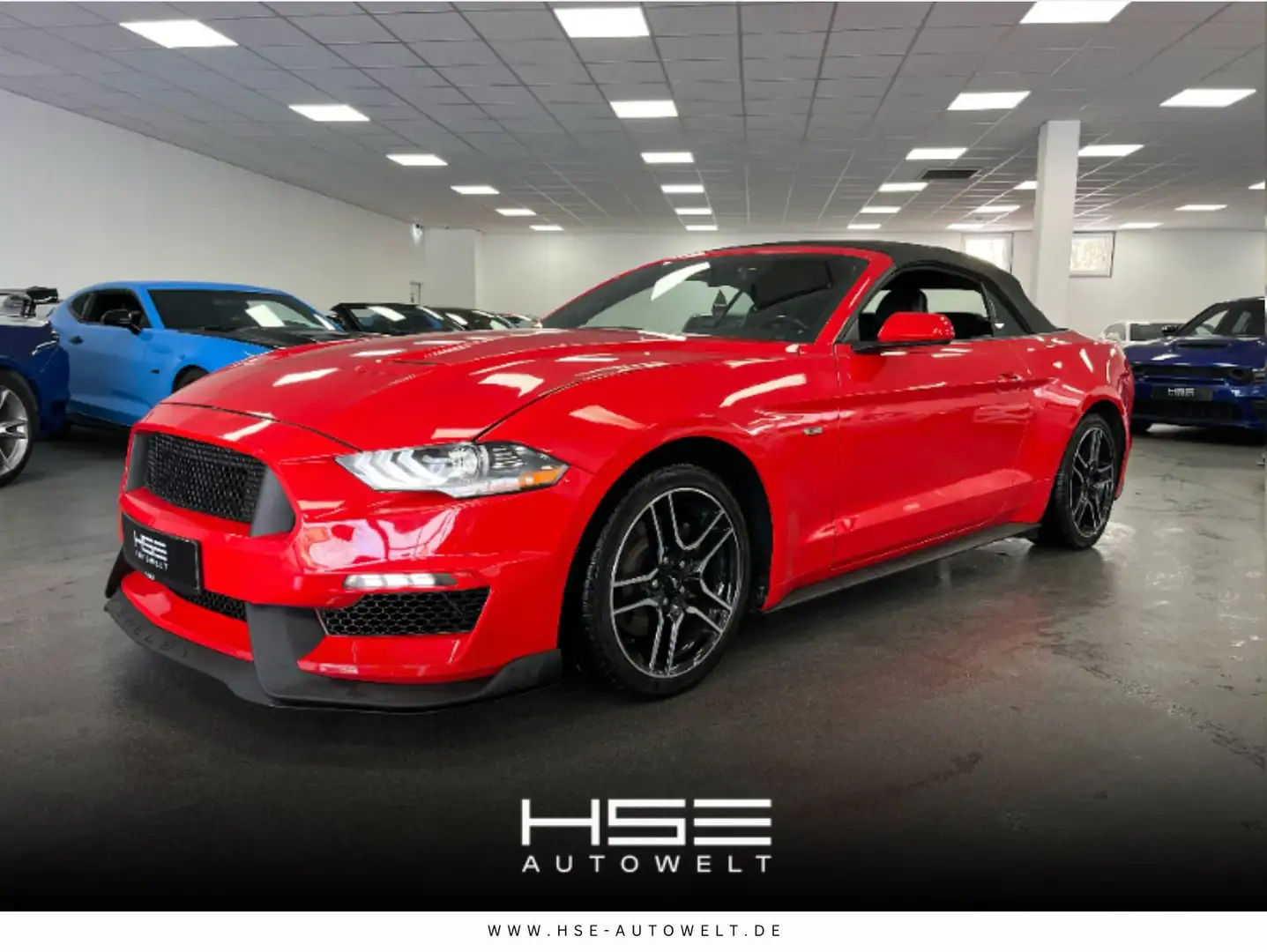 Ford Mustang 2,3l EcoBoost *Premium/ SHZ/Sitzkühlung Rot - 1