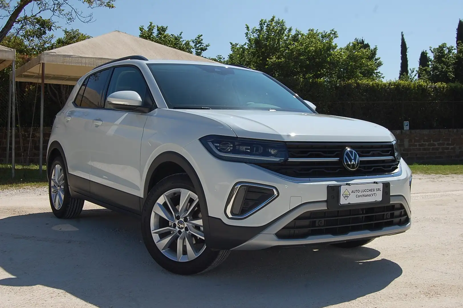 Volkswagen T-Cross 1.0 tsi Edition Plus 95cv Km0 Blanc - 1