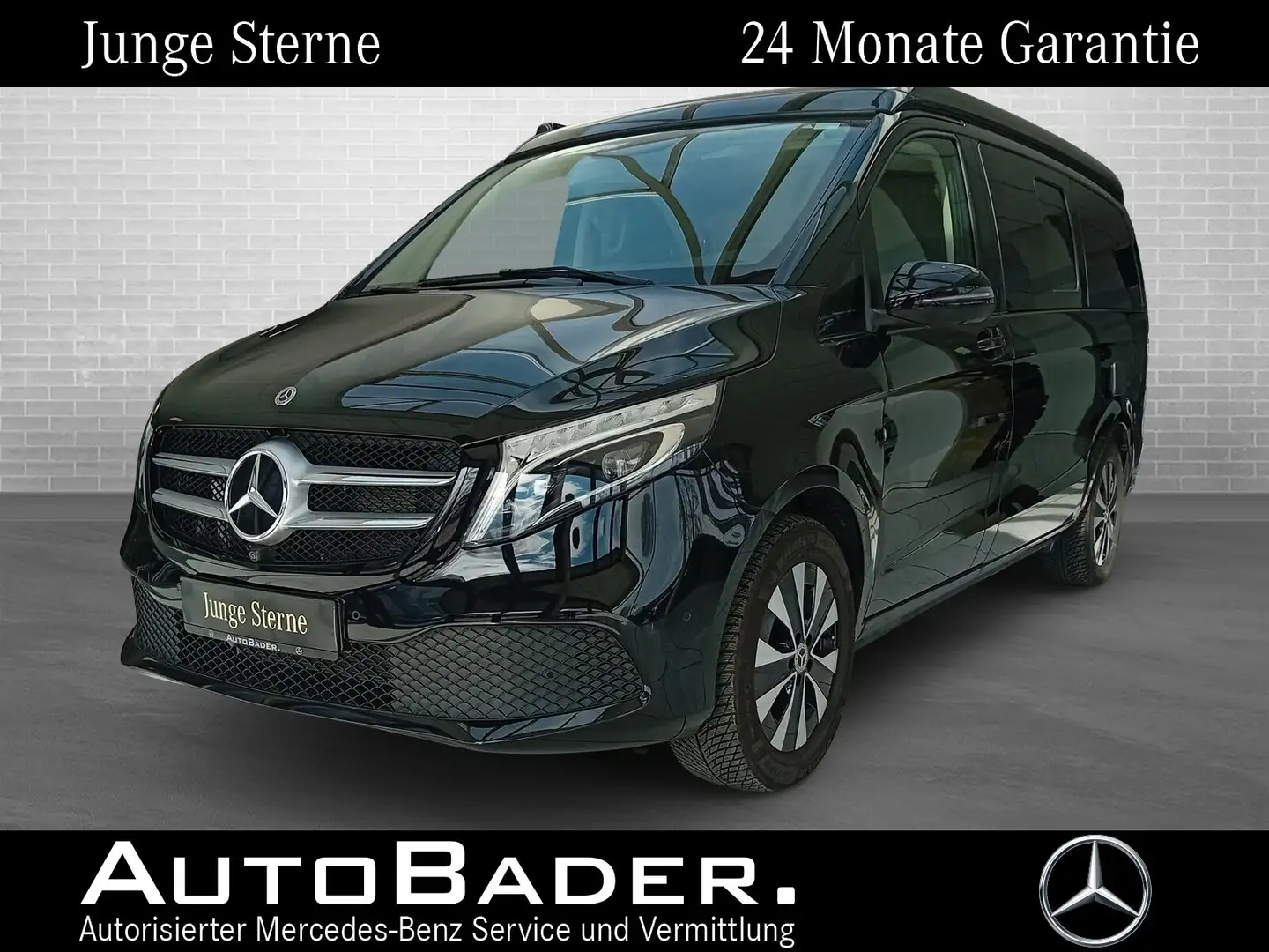 Mercedes-Benz V 300 V 300 d 4M Marco Polo SD AHK StdHz DISTR 360 LED Schwarz - 1