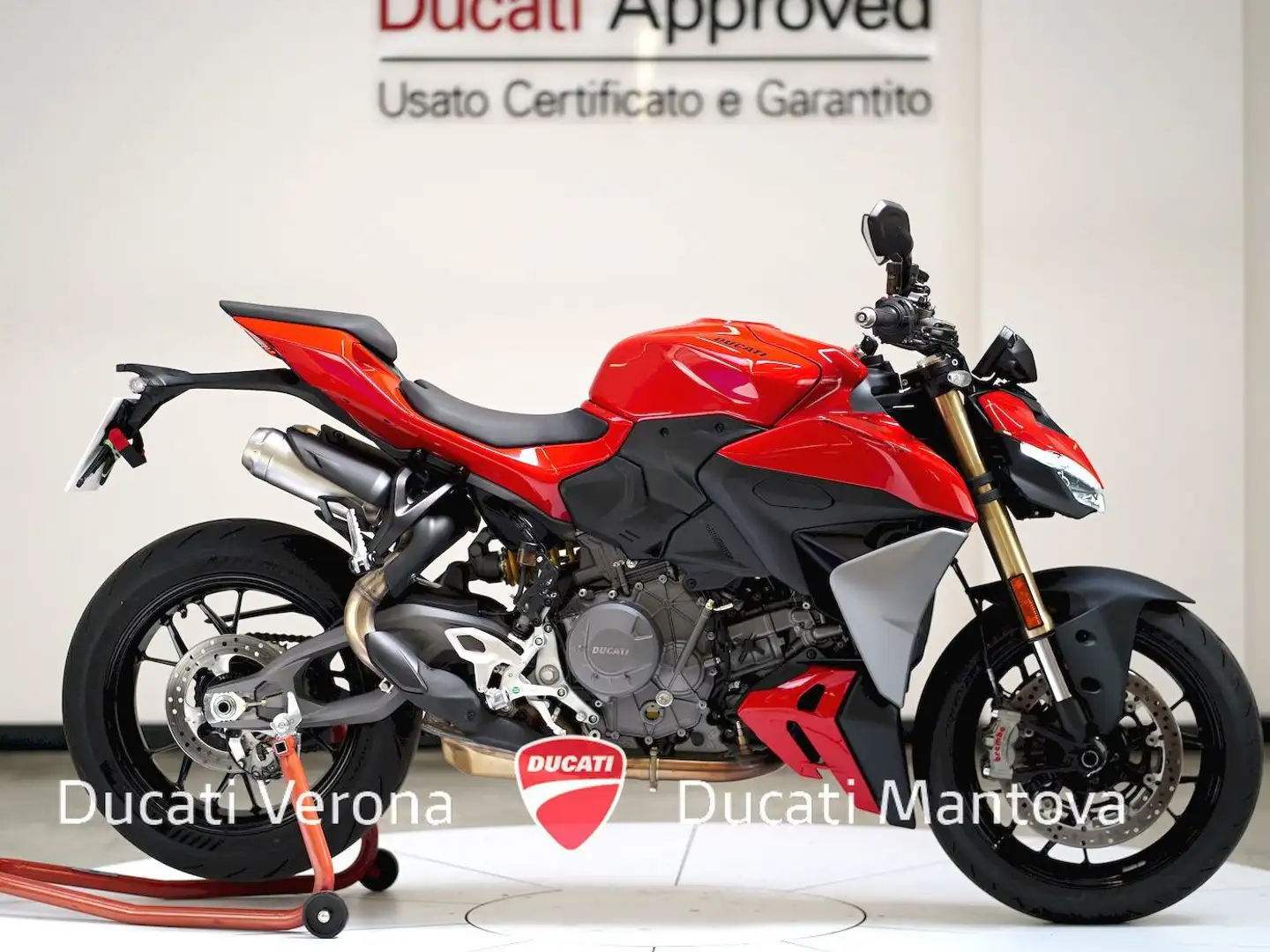 Ducati Streetfighter Streetfighter V2 2025 solo 1.009 km IVA ESPOSTA Czerwony - 2