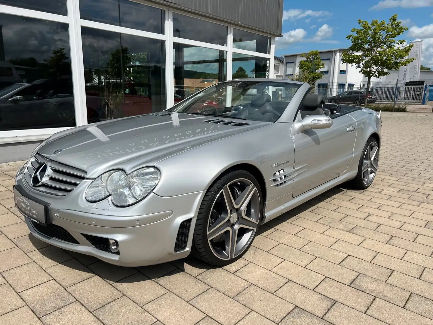 Mercedes-Benz SL 65 AMG 65498 km, Exzellenter Zustand Silber - 1
