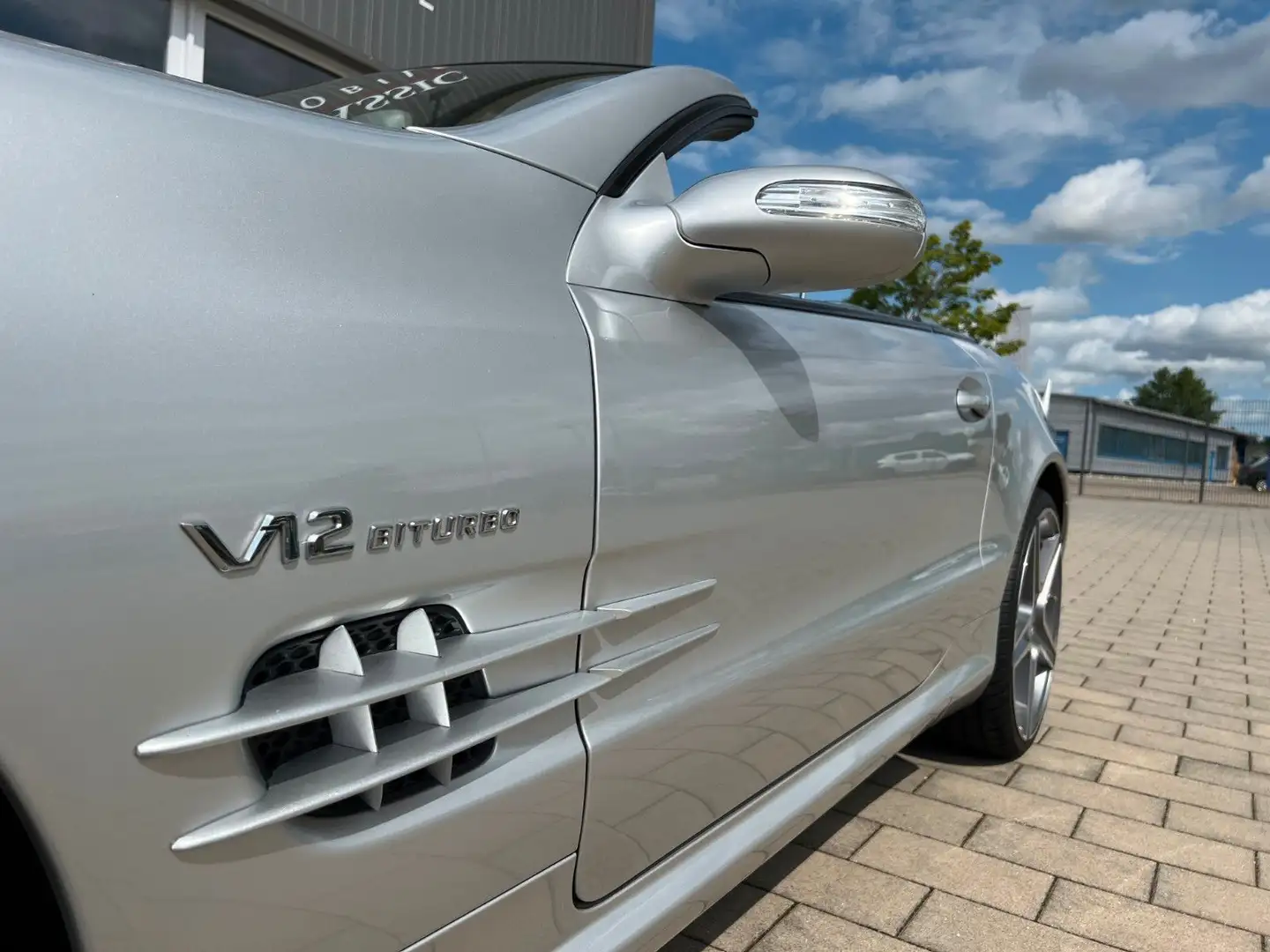 Mercedes-Benz SL 65 AMG 65498 km, Exzellenter Zustand Silber - 2