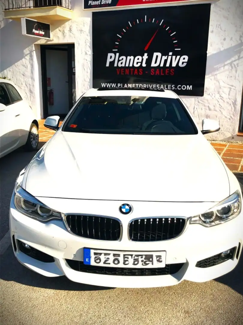 BMW 420 420d Coupé xDrive (4.75) Wit - 2