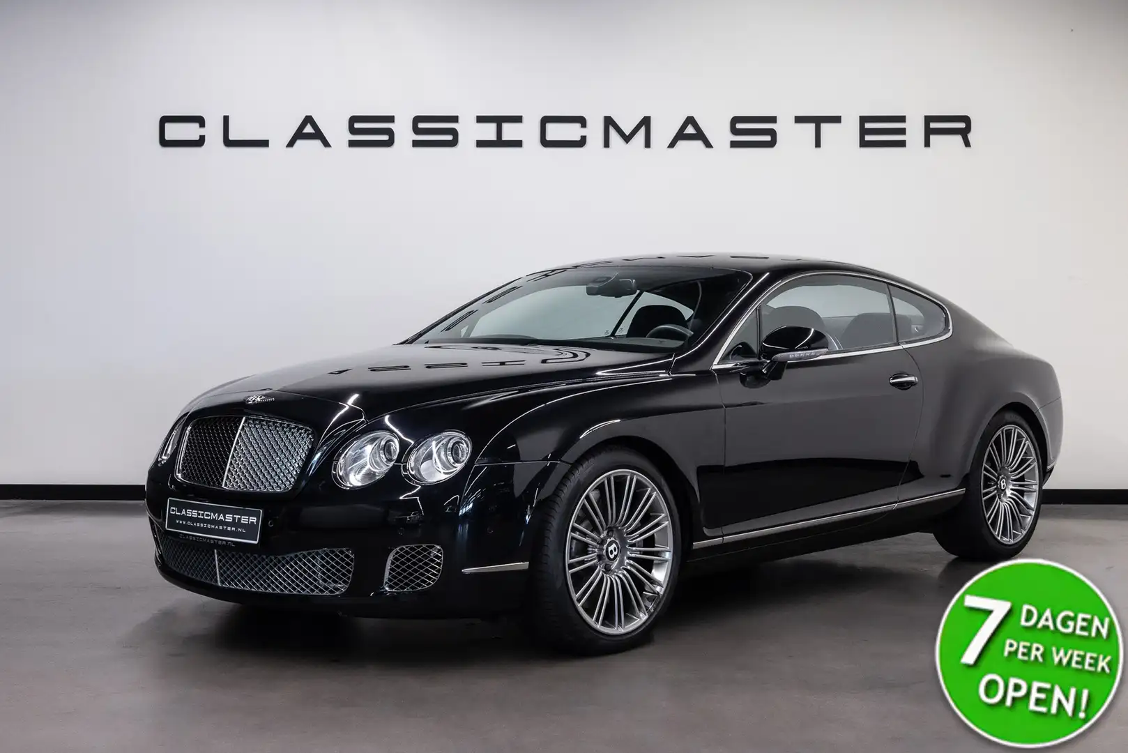 Bentley Continental GT 6.0 W12 Speed Bijtellingsvriendelijk  Dealer auto Zwart - 1