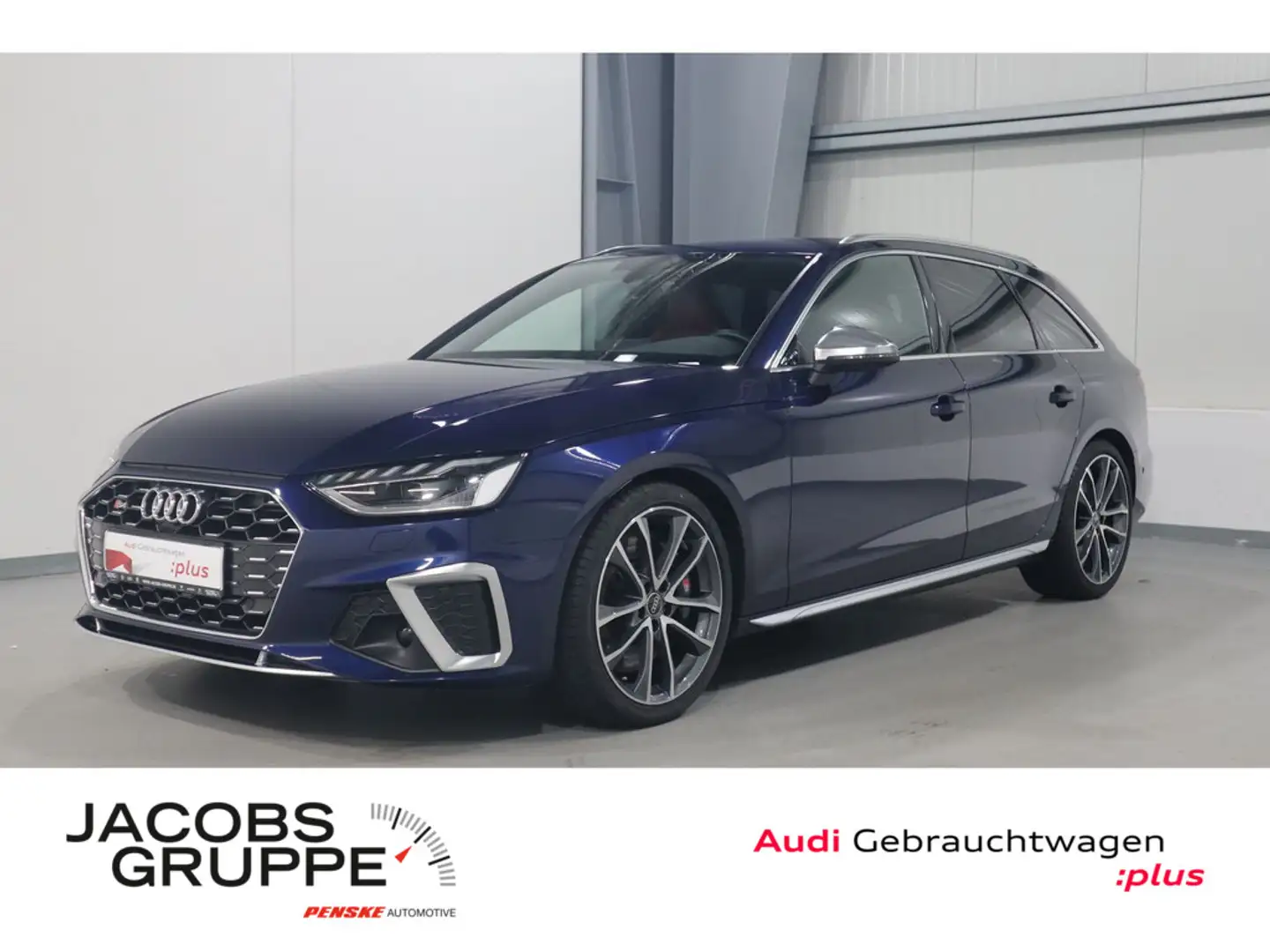 Audi S4 Avant 3.0 TDI quattro B&O*Matrix*R-Kamera * Bleu - 1