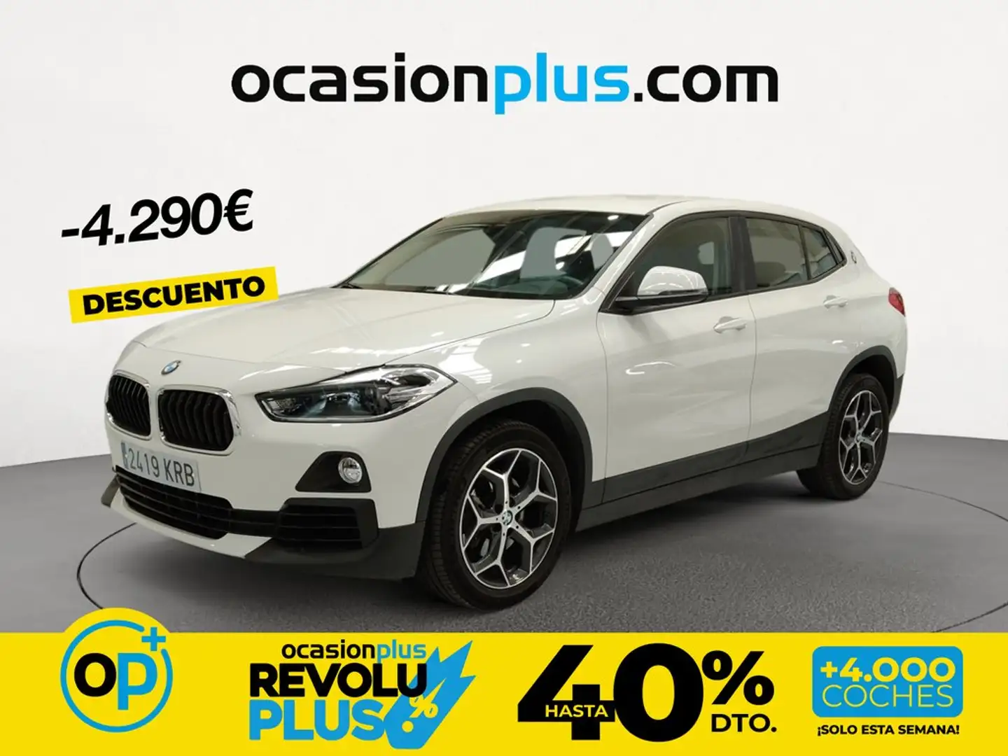 BMW X2 sDrive 18iA Weiß - 1