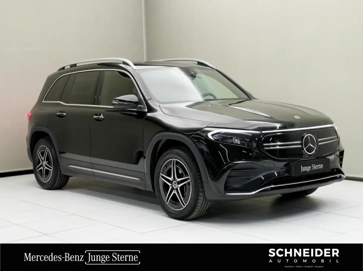 Mercedes-Benz EQB 300 4MATIC Österreich-Edition Navi KAM ACC Schwarz - 1