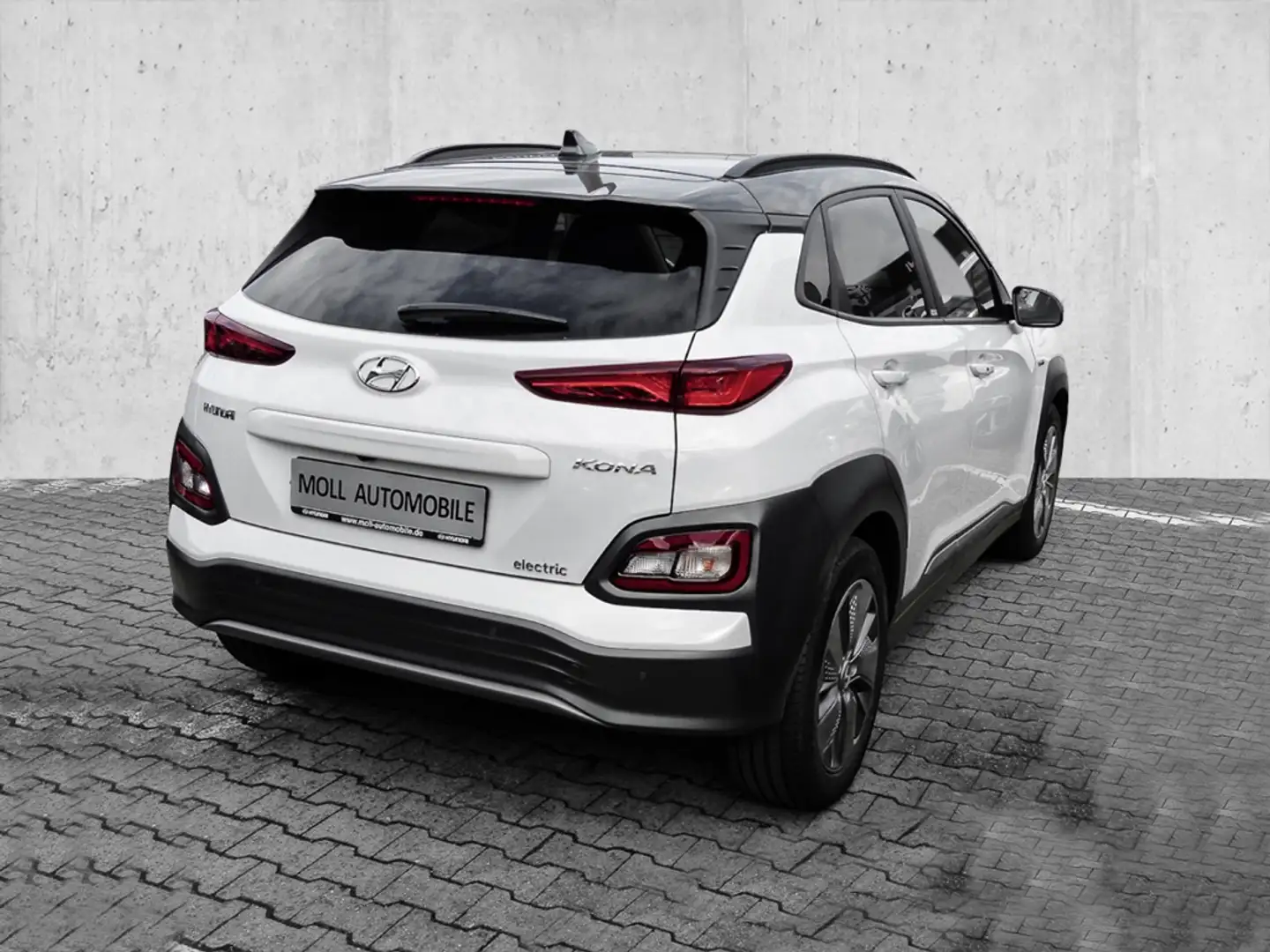 Hyundai KONA Style Elektro 2WD HUD Navi Soundsystem LED Scheinw Fehér - 2