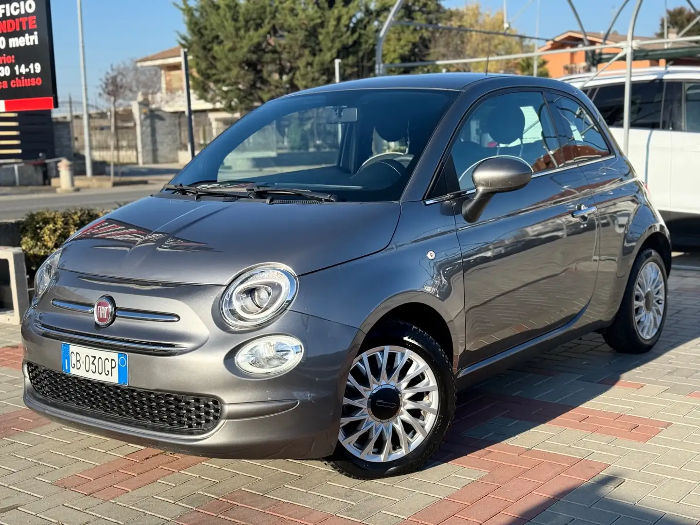 Fiat 500 500 1.2 Lounge Grigio - 2