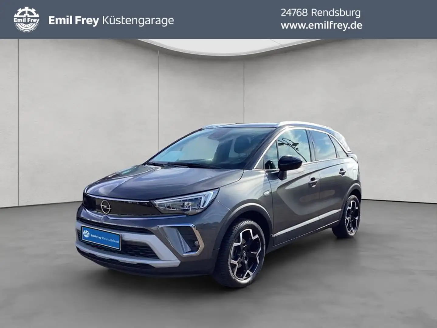 Opel Crossland Crossland 1.2 Automatik Elegance Gris - 1