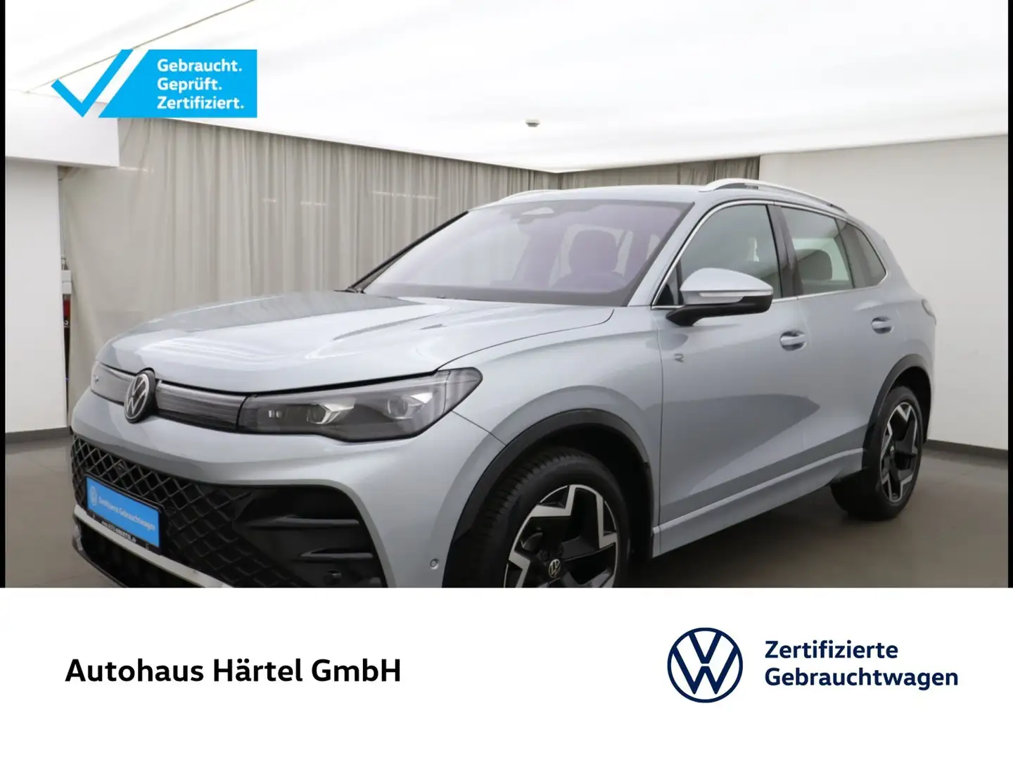 Volkswagen Tiguan R-LINE 2.0 TDI DSG (+EURO6+ACC-RADAR) Navi Silber - 1
