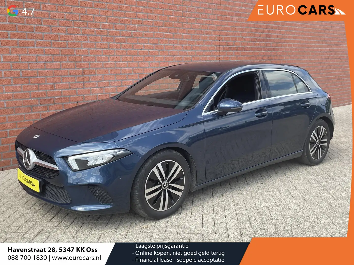 Mercedes-Benz A 200 163pk DCT Progressive Navigatie Parkeersensoren Ca Blauw - 1