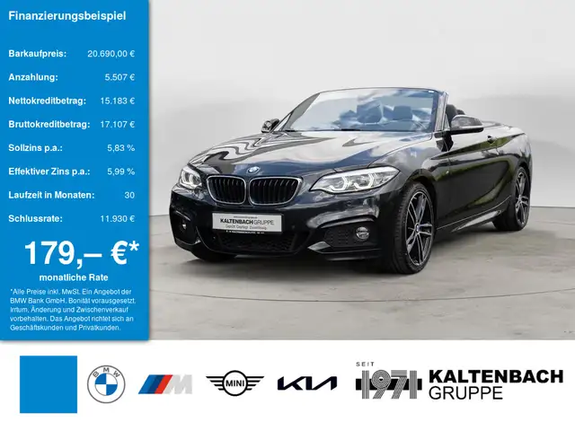 BMW 230 i Cabrio M-Sport FACEL. LED NAVI H/K LEDER