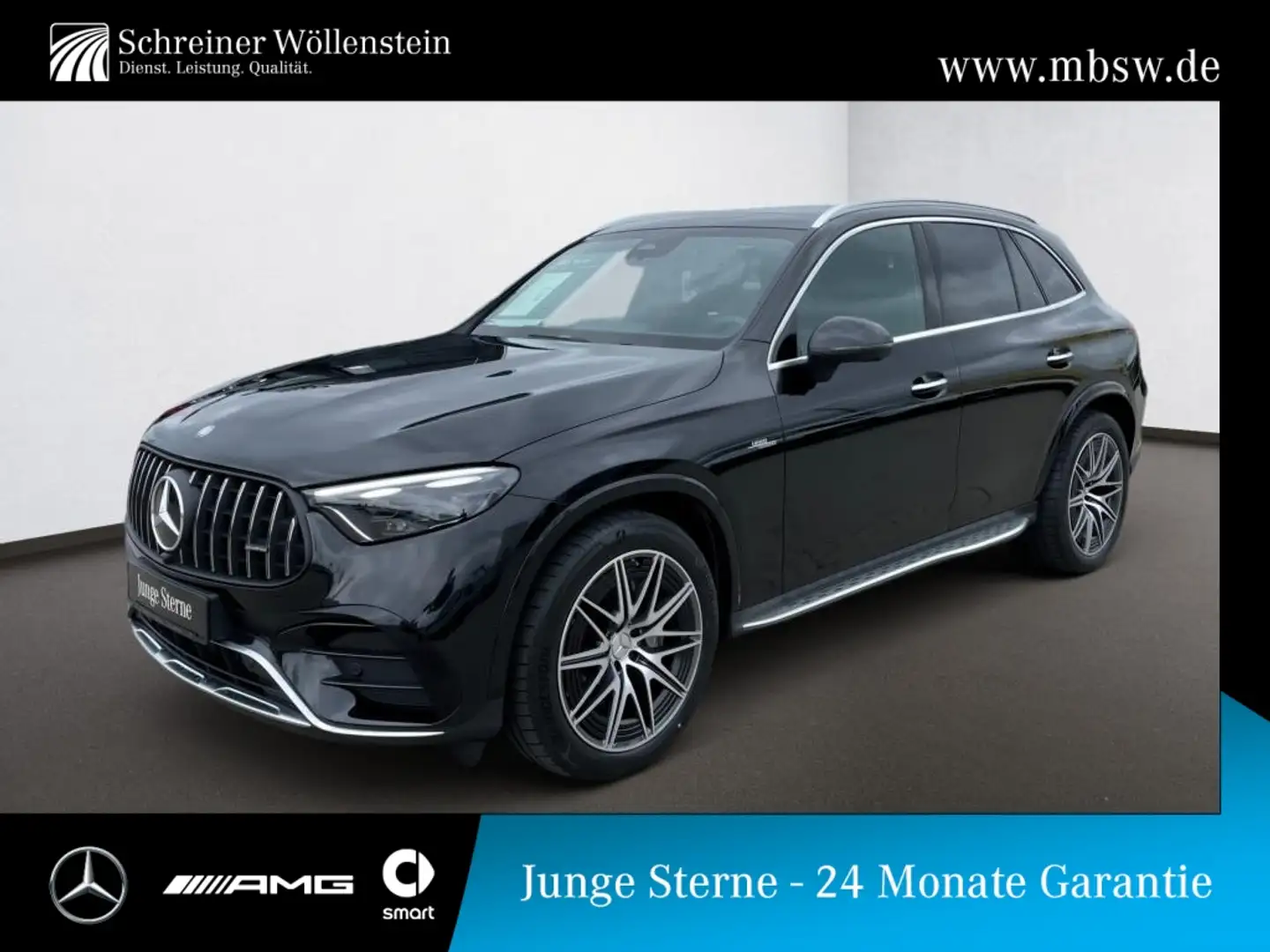 Mercedes-Benz GLC 43 AMG 4M AHK*360*Lenkradheiz*Pano*Burmester Schwarz - 1