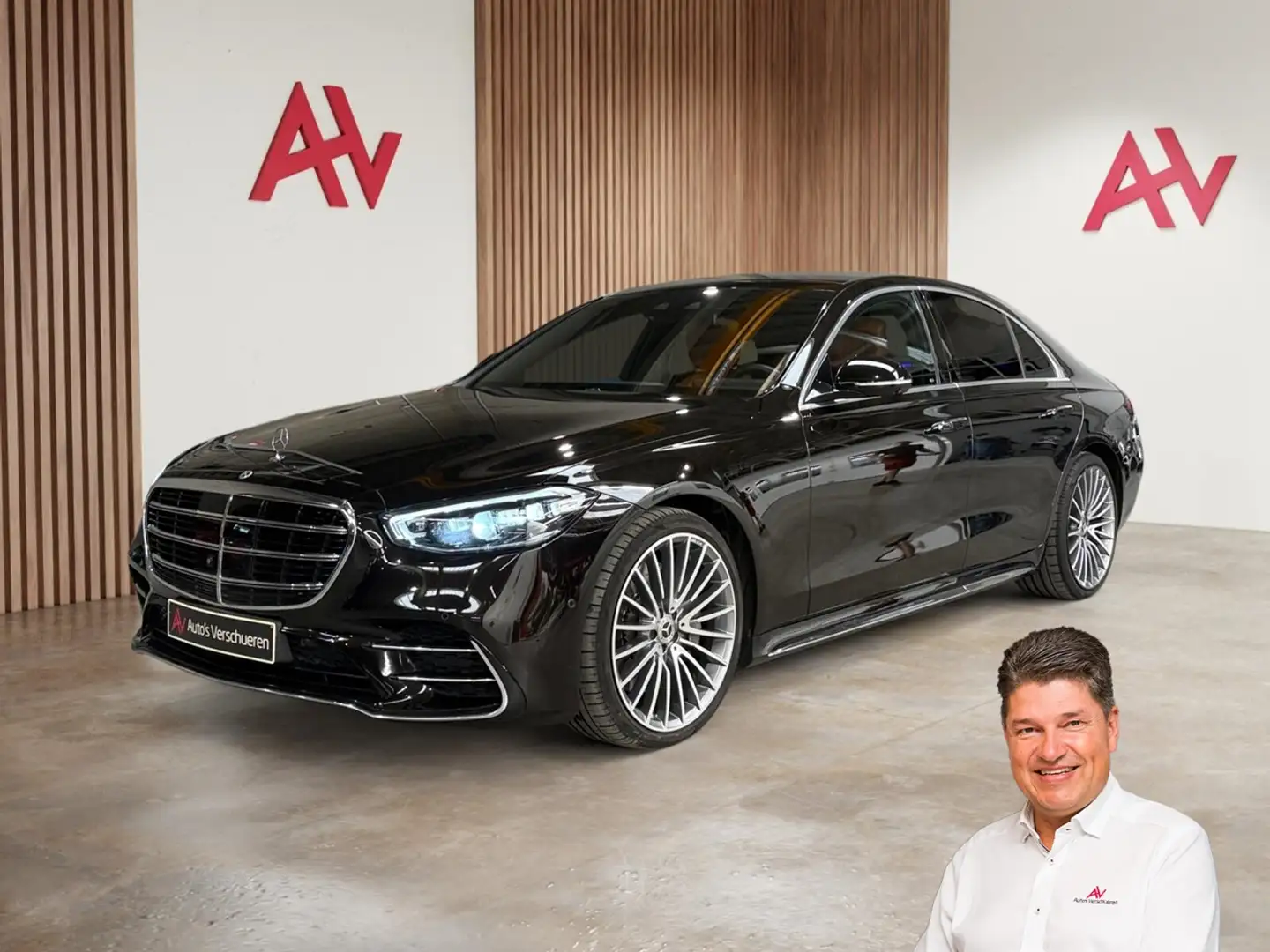 Mercedes-Benz S 350 d 4MATIC ** Softclose | Chauffeur Pack | Pano Zwart - 1