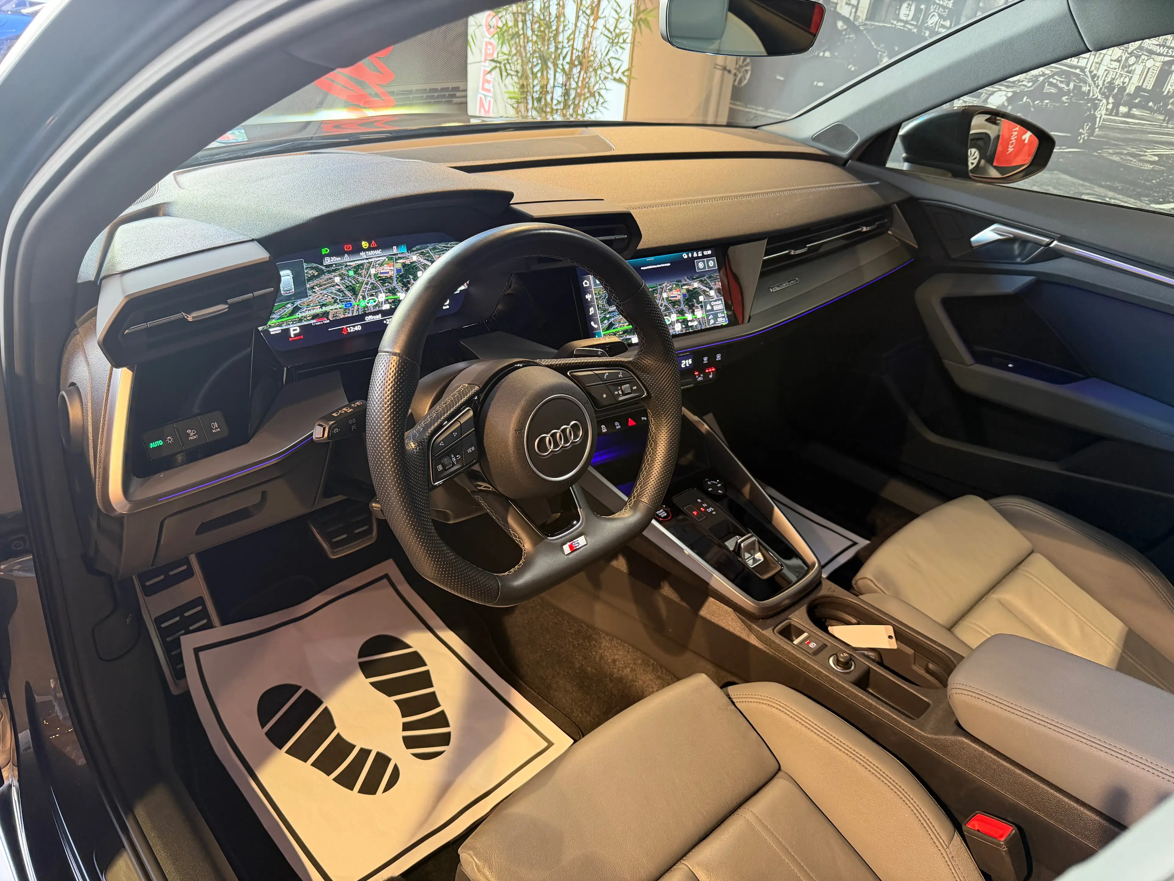 Audi S3 Sportback 2.0 TFSI * 228 KW / 310 CH * CUIRS * CARPLAY * JANTES 18" * GARANTIE — photo 12