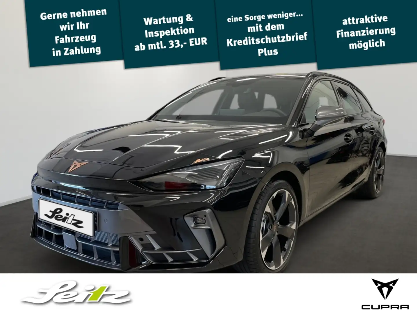 CUPRA Leon Sportstourer 1.5 eTSI *AHK*KAMERA*LED*SITZH* Negro - 1