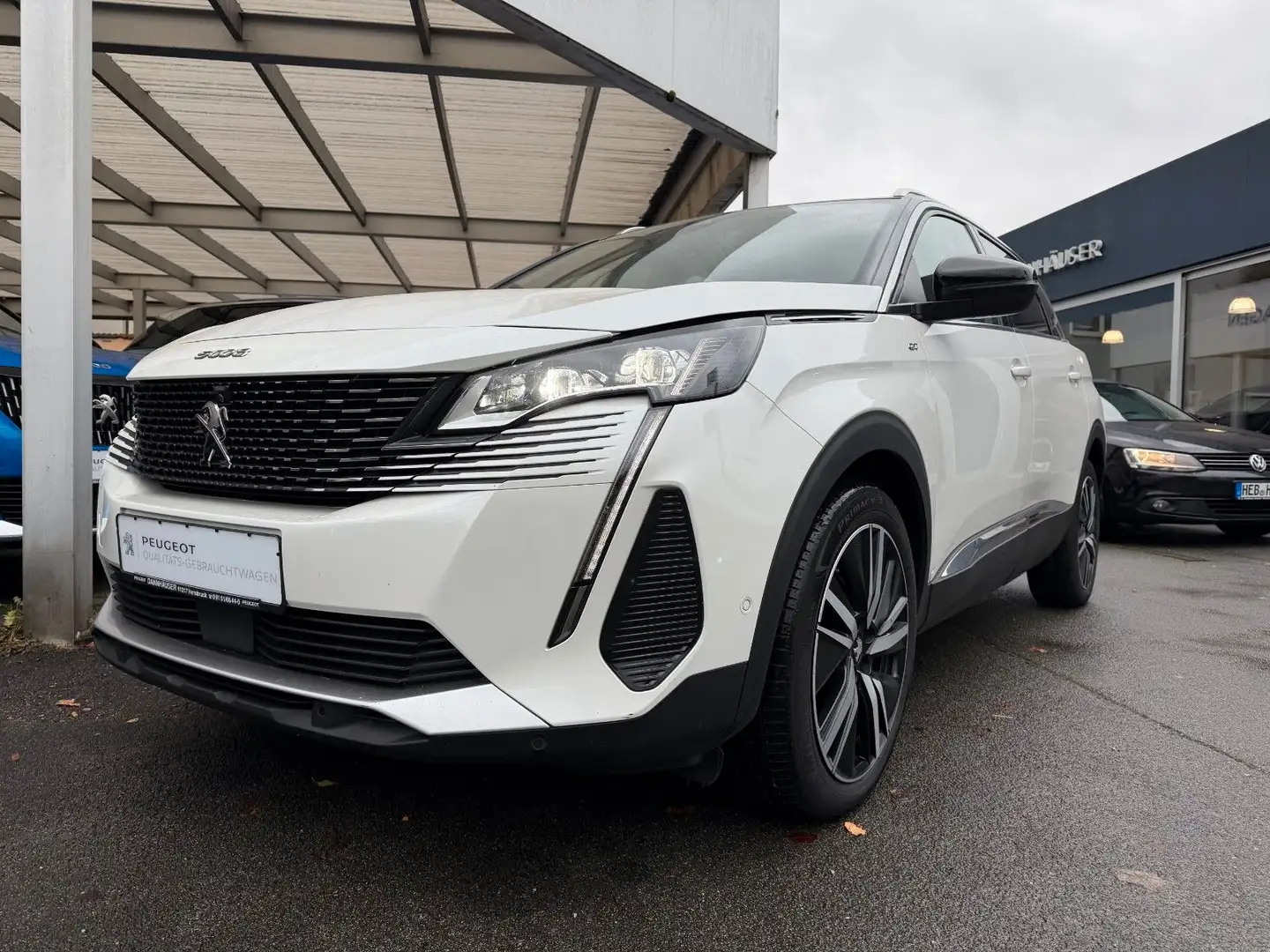 Peugeot 5008 GT 180 BHDI Pano, Navi, el Heckkl., Weiß - 2