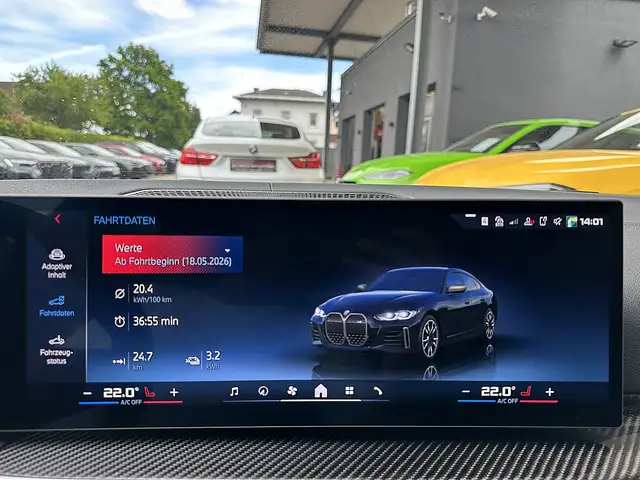 BMW i4 Gran Coupe xDrive M50 80,7kWh M-Paket Pro, M-Sp... Ansicht 40