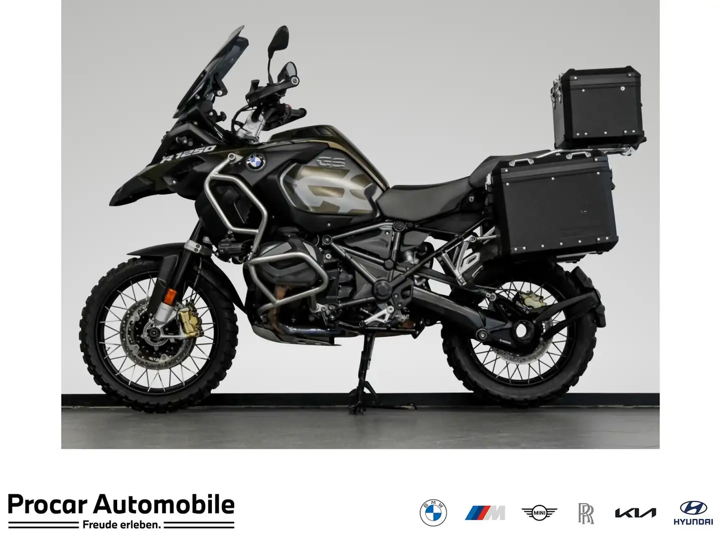 BMW R 1250 GS Adventure Koffersatz & Top Case Verde - 1