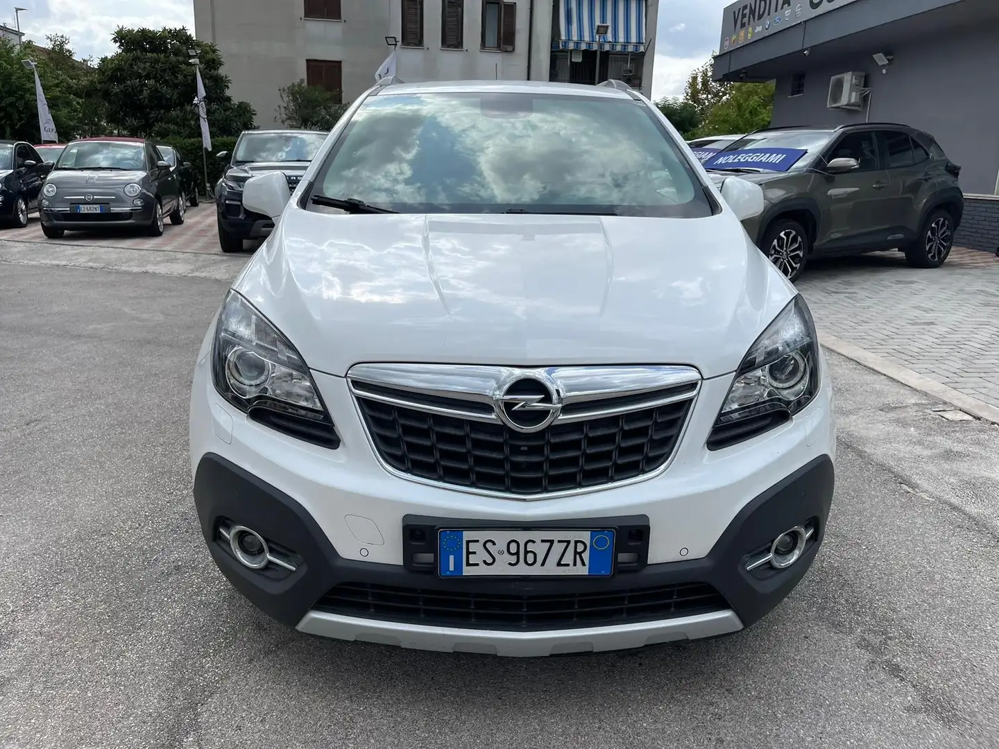 Opel Mokka 1.7 CDTI COSMO 130 CV AUTOMATICA*NAVI*CAMERA*XENO* Wit - 2