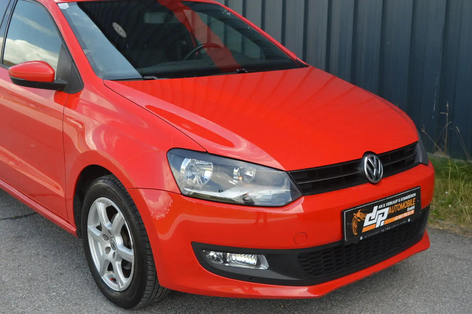 Volkswagen Polo 1,2 **Klima**kein Pickerl** Rot - 2