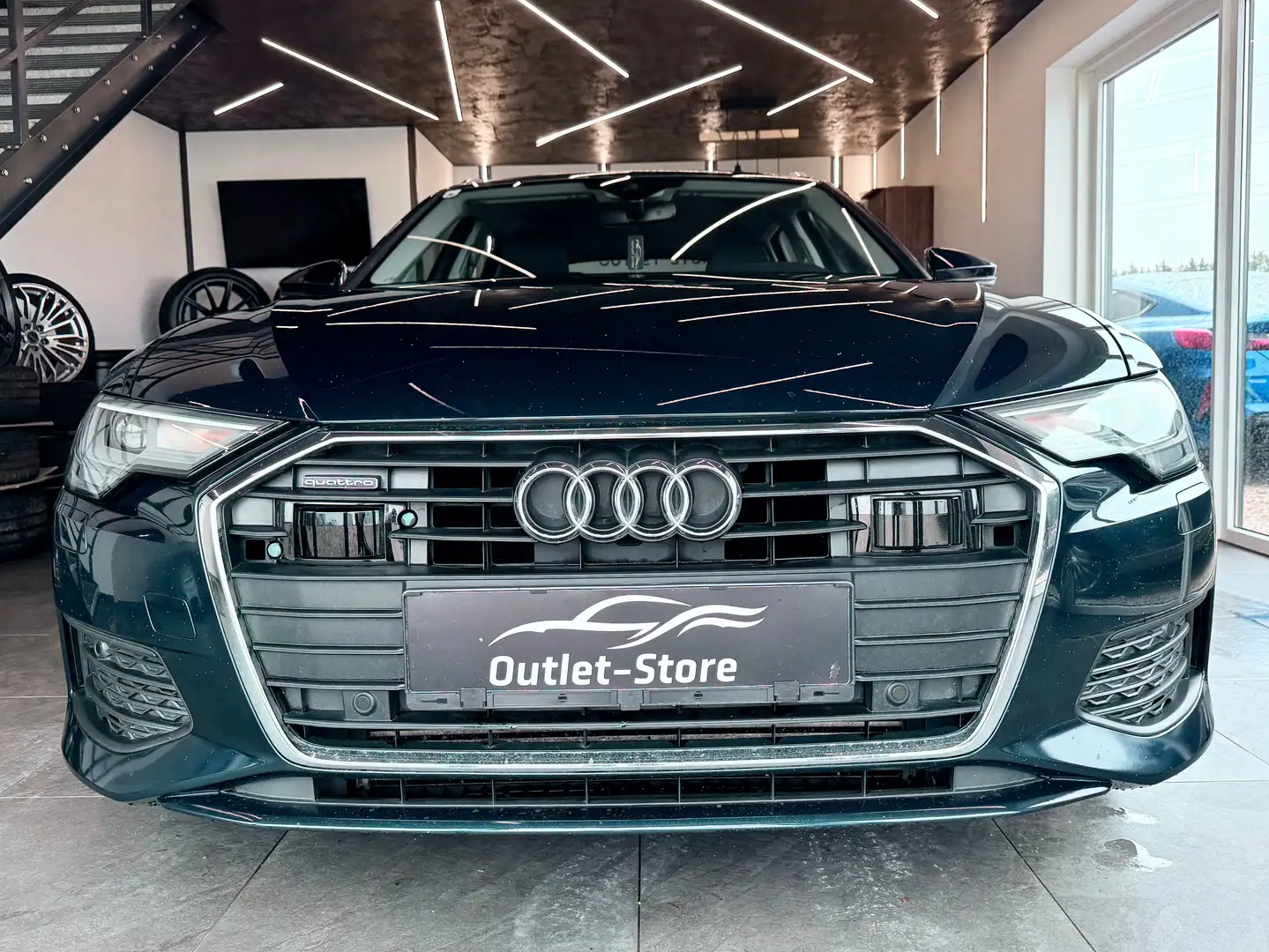 Audi A6 45 TDI quattro*2.Besitz*Navi*SHZ*R-Kamera*ACC*TOP* Blau - 2