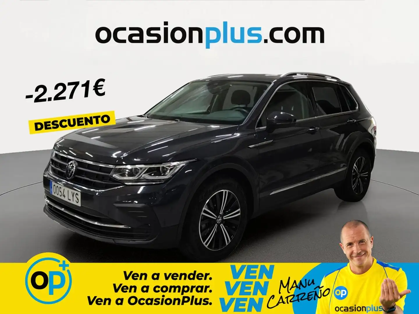 Volkswagen Tiguan 1.5 TSI Life 96kW Gris - 1