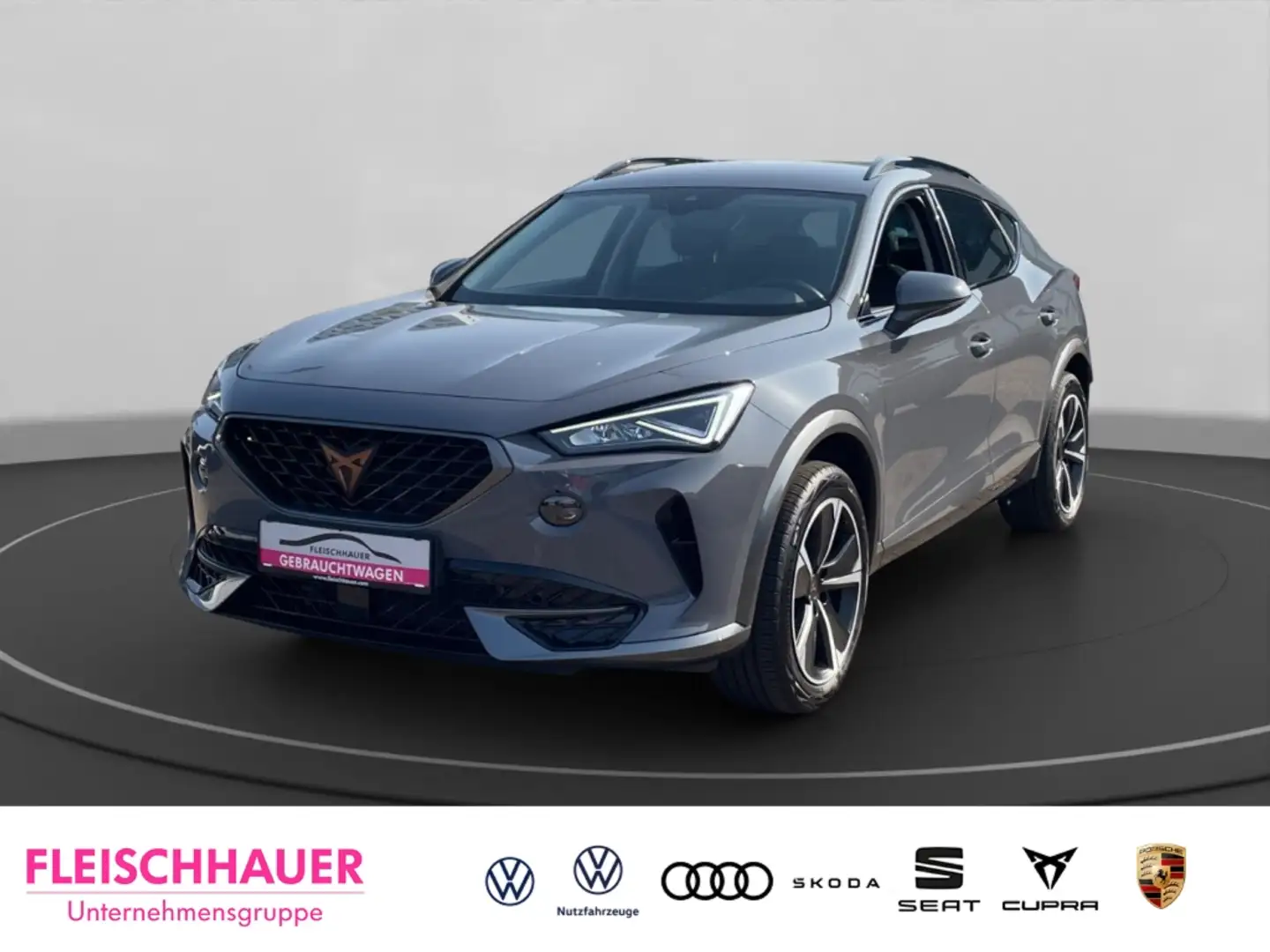 CUPRA Formentor 1.5 TSI AHK schwenk RFK CarPlay SHZ SideAss Navi A Grau - 1