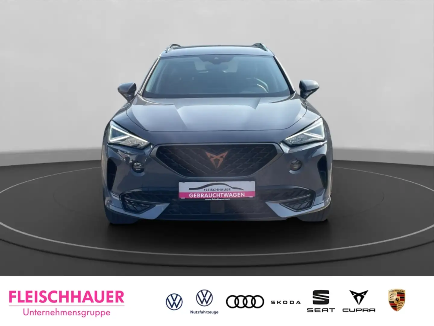 CUPRA Formentor 1.5 TSI AHK schwenk RFK CarPlay SHZ SideAss Navi A Grau - 2