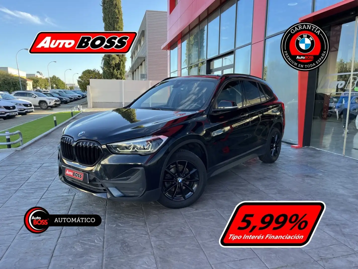 BMW X1 sDrive 16dA Business Noir - 1