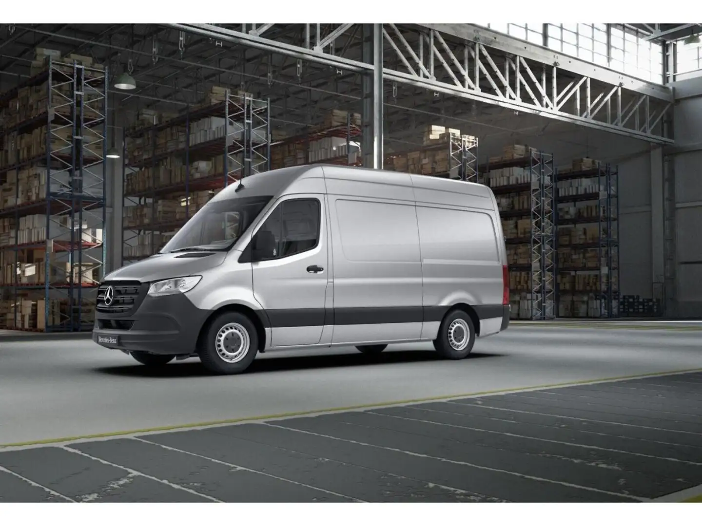 Mercedes-Benz Sprinter 315 CDI Kasten L2H2 *Kamera*Klima*9G-T* Argent - 2