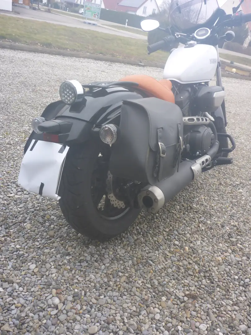Yamaha XV 950 ABS Sport-Roadster Bílá - 2