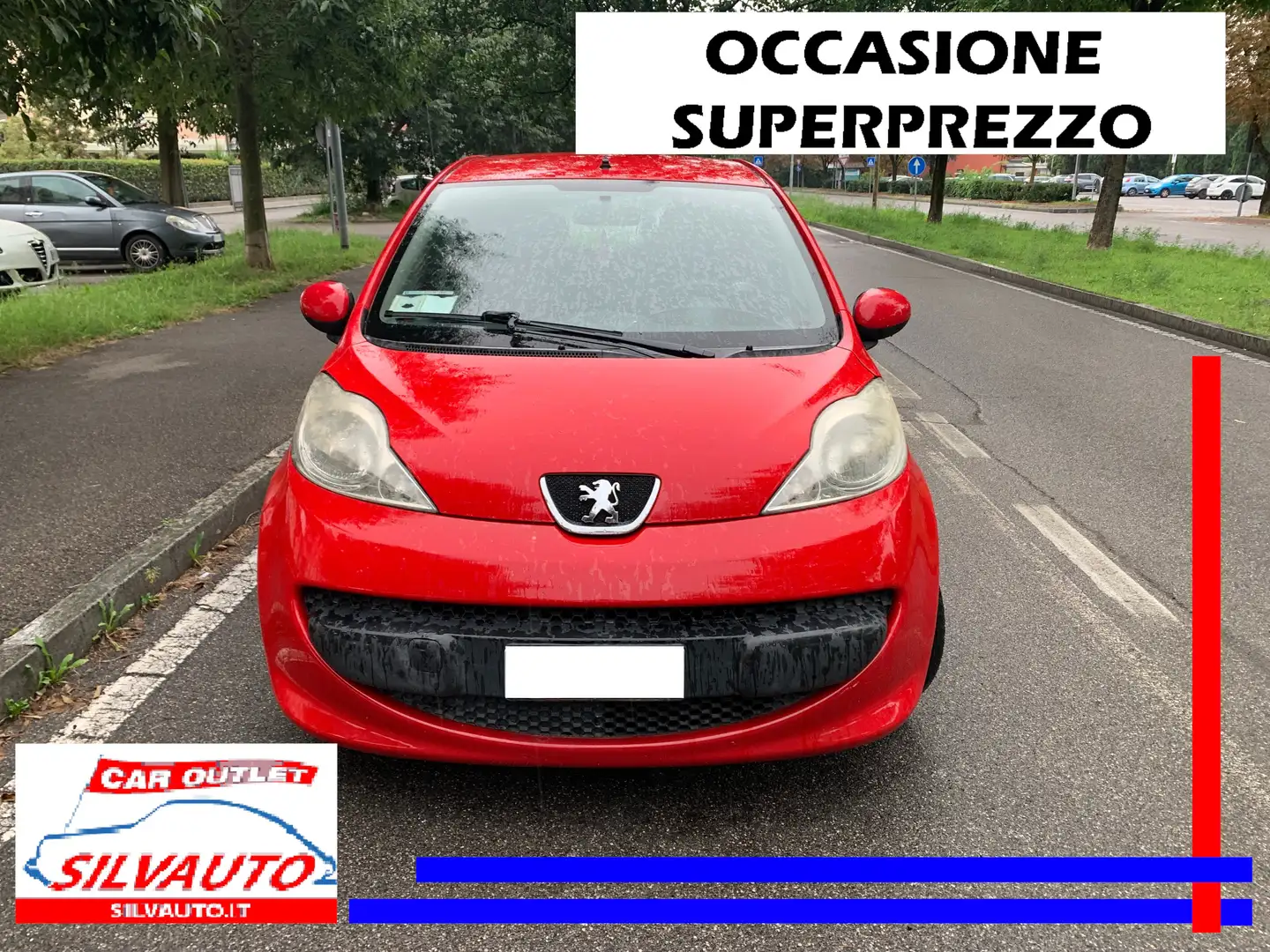 Peugeot 107 1.0 SWEET YEARS (2008) Rouge - 1
