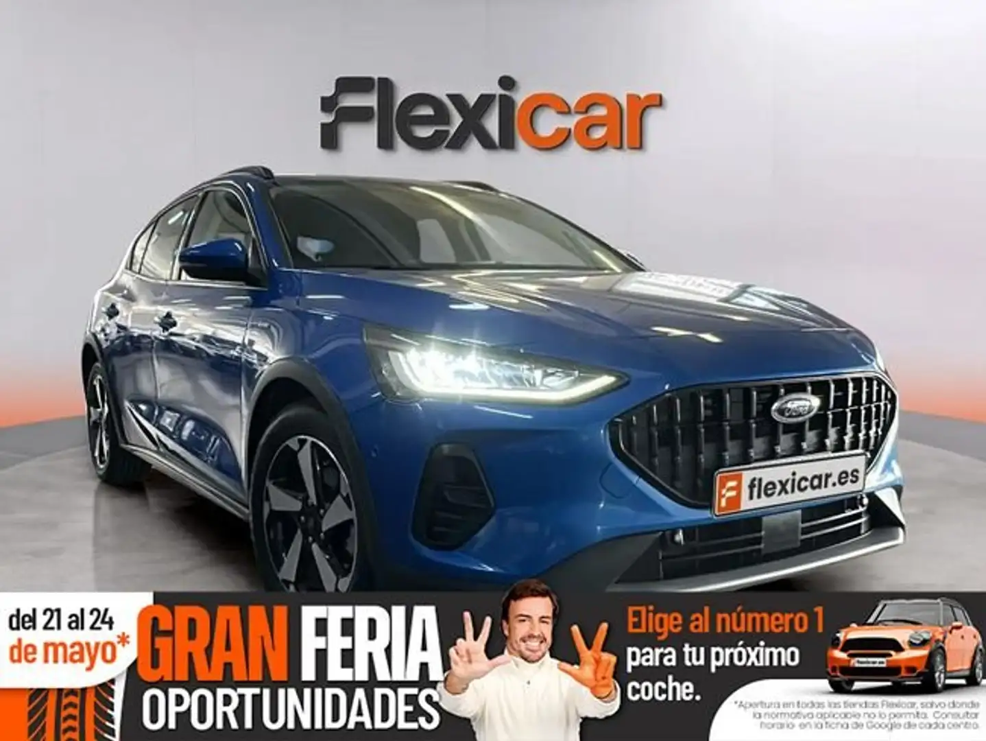 Ford Focus 1.0 Ecob. MHEV 114kW Active Des. SIP AT Azul - 1