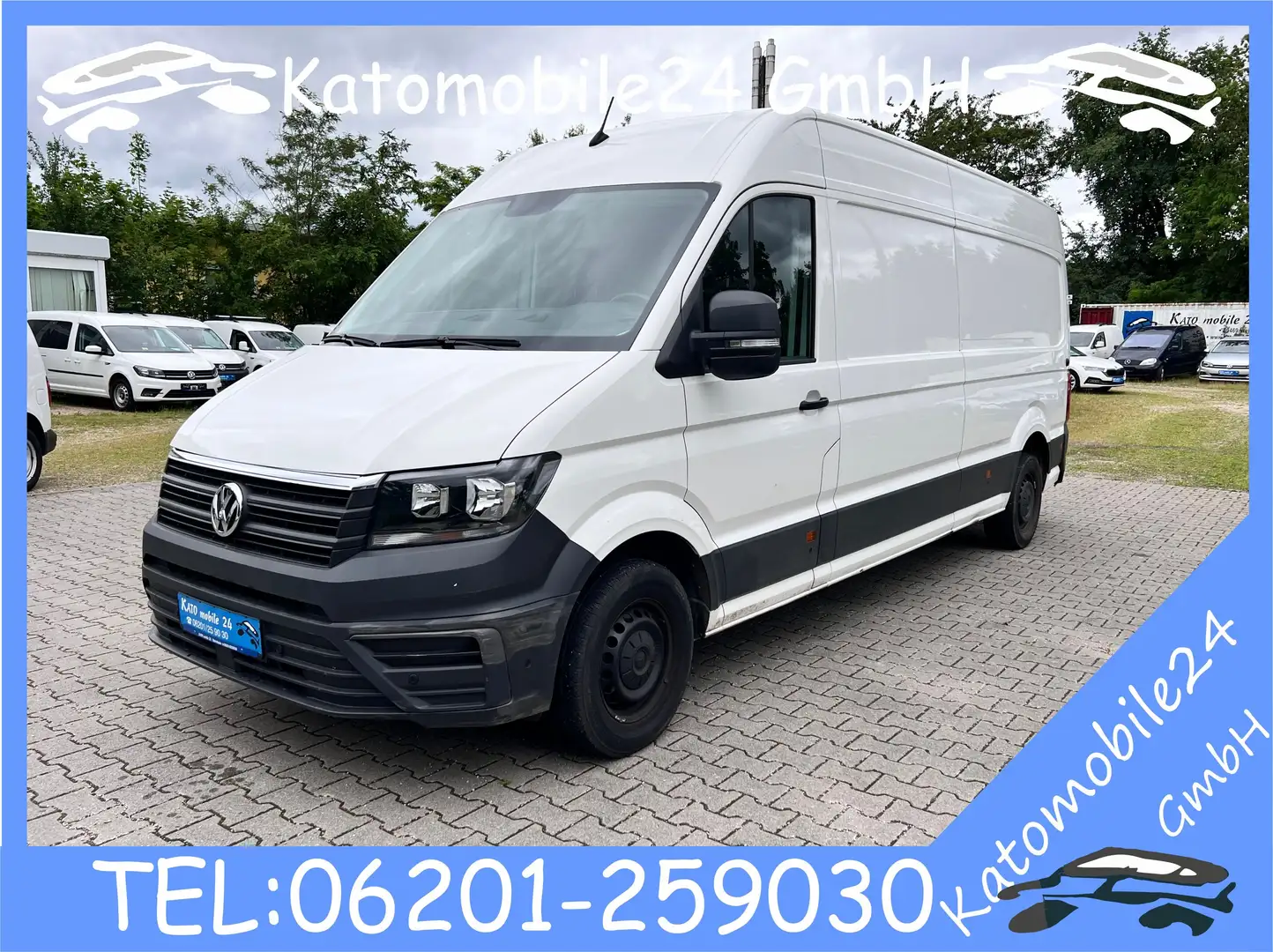 Volkswagen Crafter Kasten 35 lang Hochdach Navi Kamera PLA DAB GRA... Blanc - 1