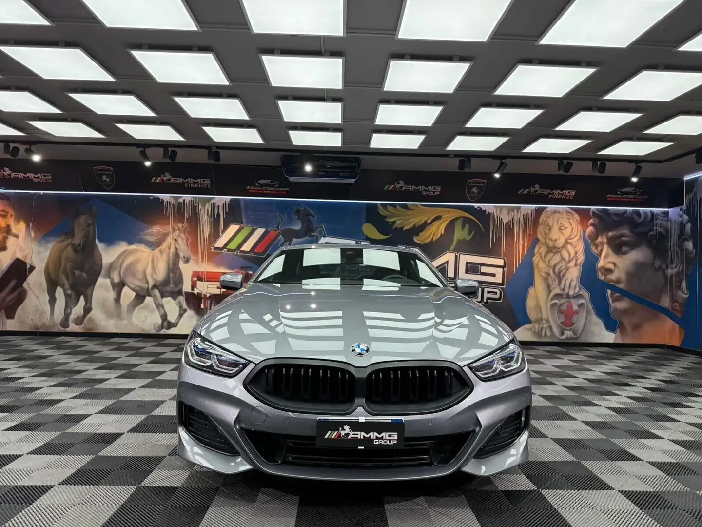 BMW 840 840d 48V xDrive Coupé Grau - 2