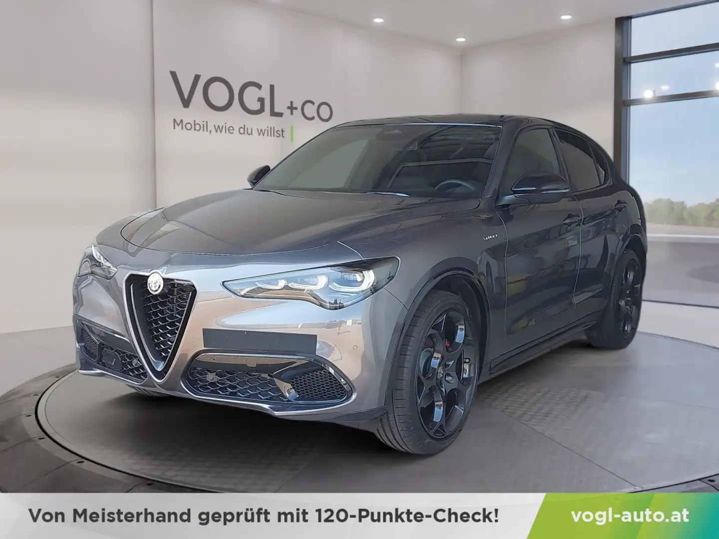 Alfa Romeo Stelvio Veloce 2.2 Jtdm 210PS Aut Awd Grau - 1