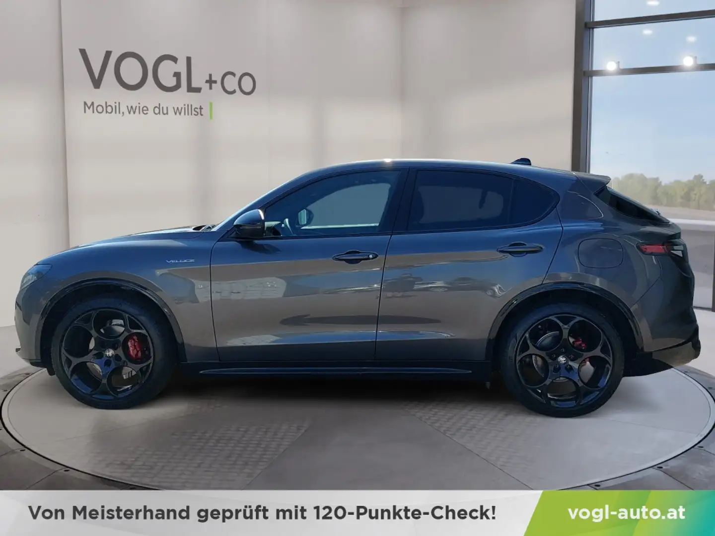 Alfa Romeo Stelvio Veloce 2.2 Jtdm 210PS Aut Awd Grau - 2