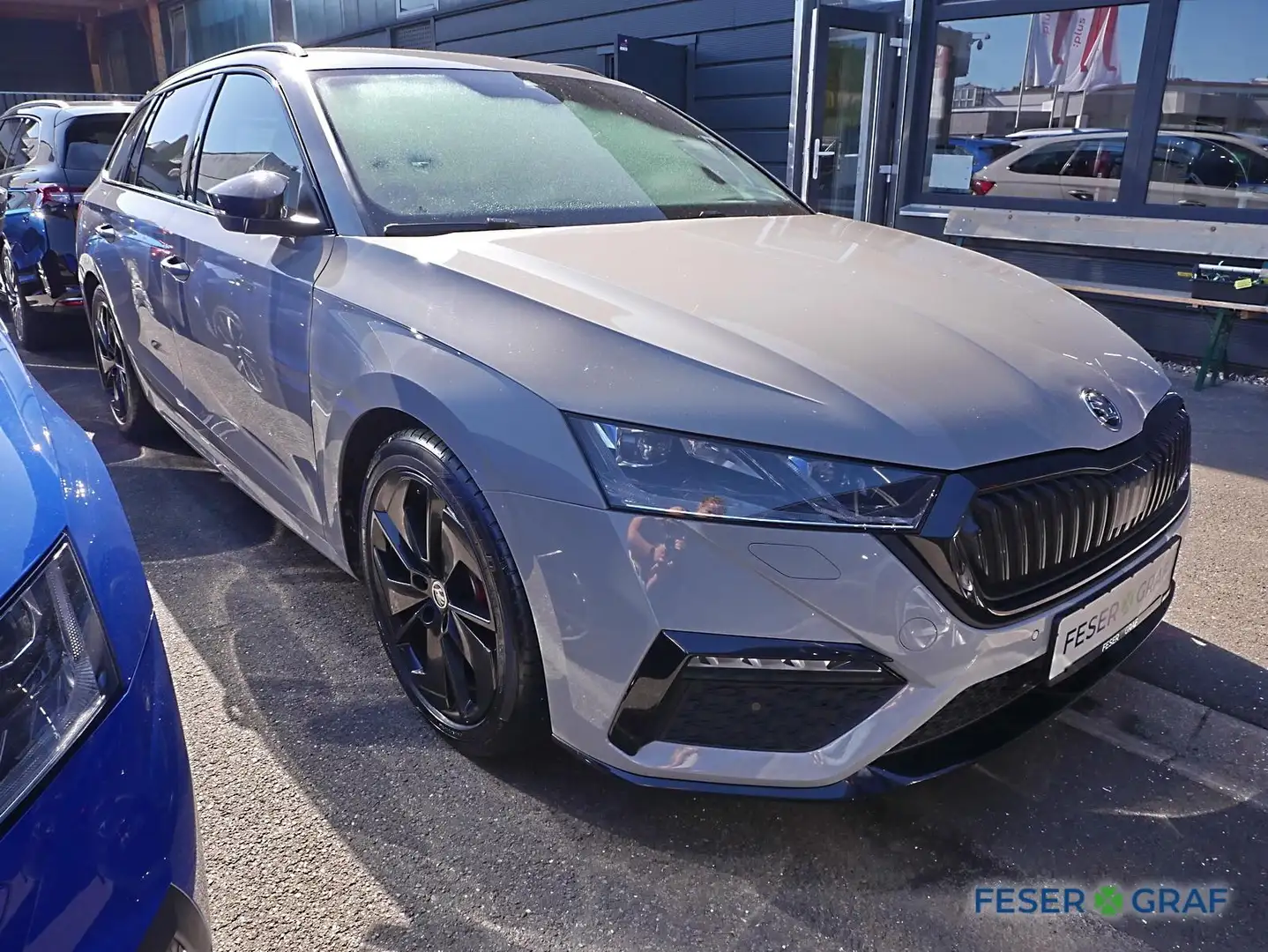 Skoda Octavia Combi RS 2.0 TDI - NAVI/ACC/PDC+ Grau - 2