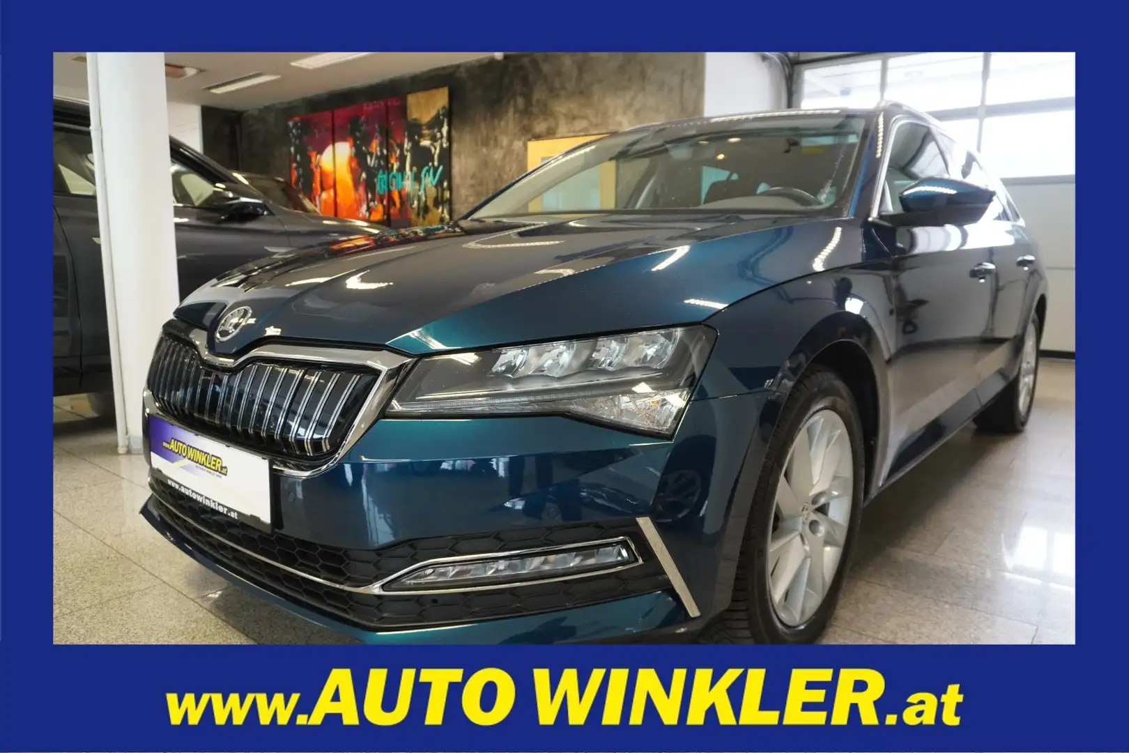 Skoda Superb Kombi 1,4 TSI PHEV Pano/Virtual Blau - 1