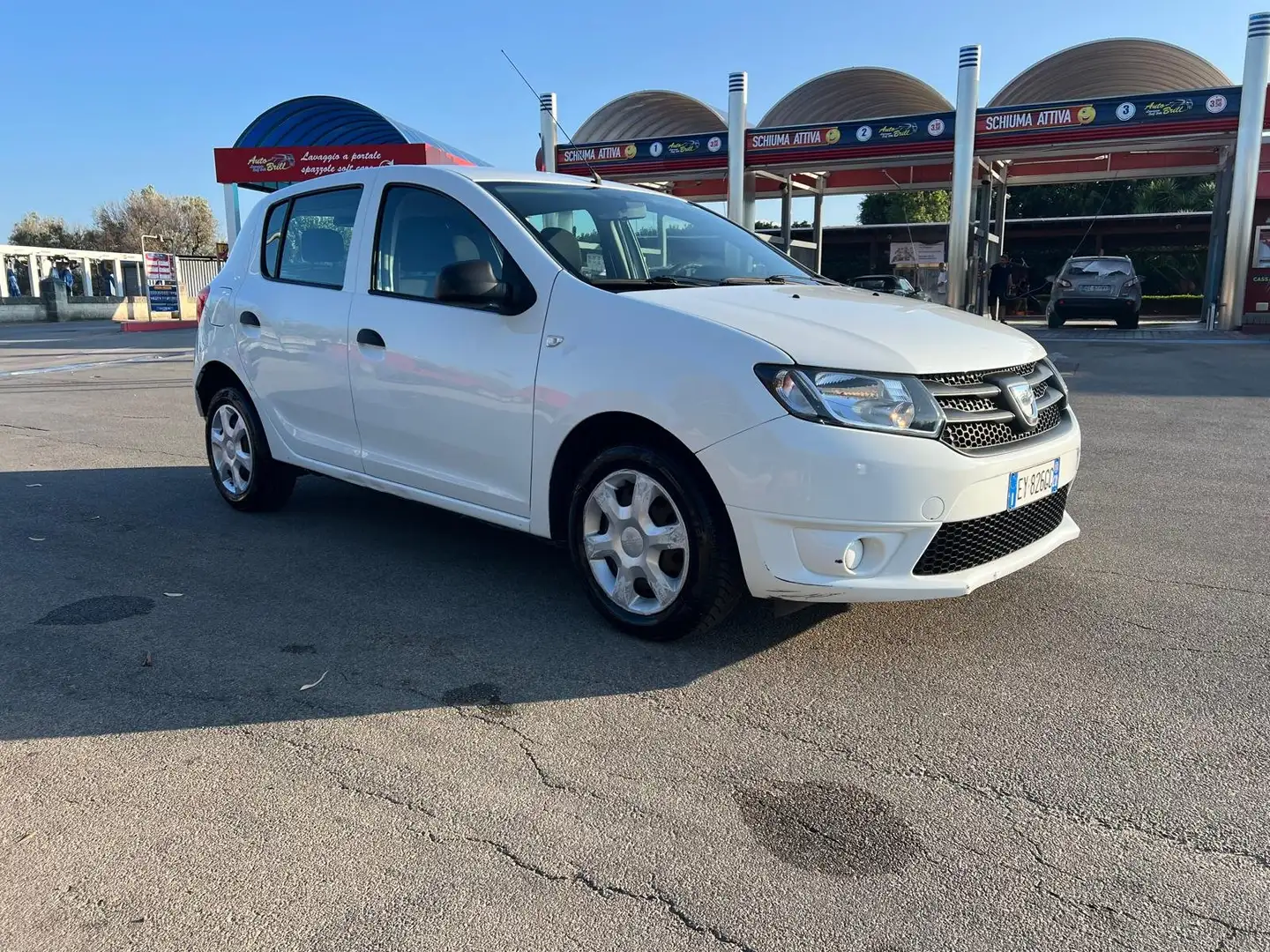 Dacia Sandero Sandero II 2013 1.2 Extra Gpl 75cv Blanc - 1