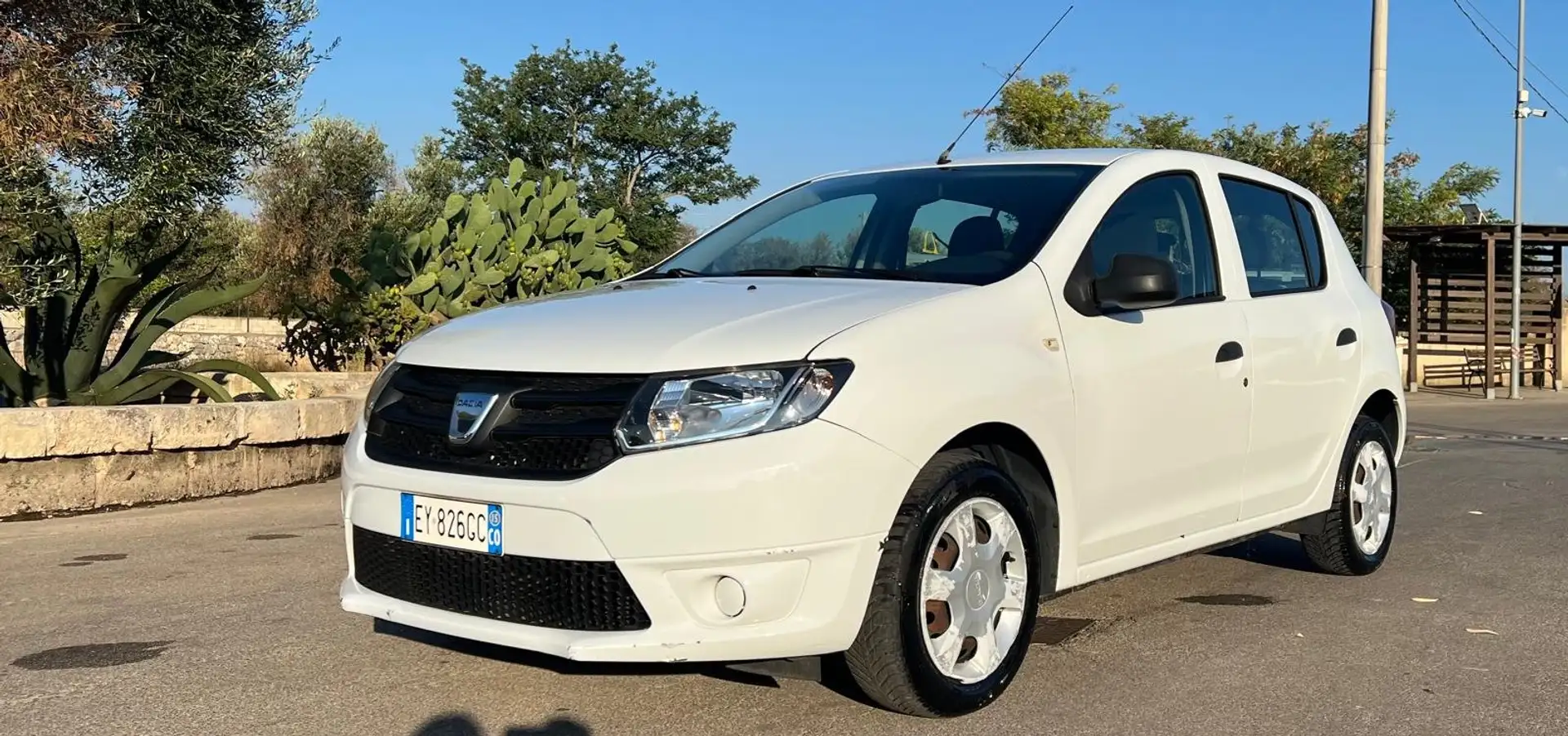 Dacia Sandero Sandero II 2013 1.2 Extra Gpl 75cv Blanc - 2