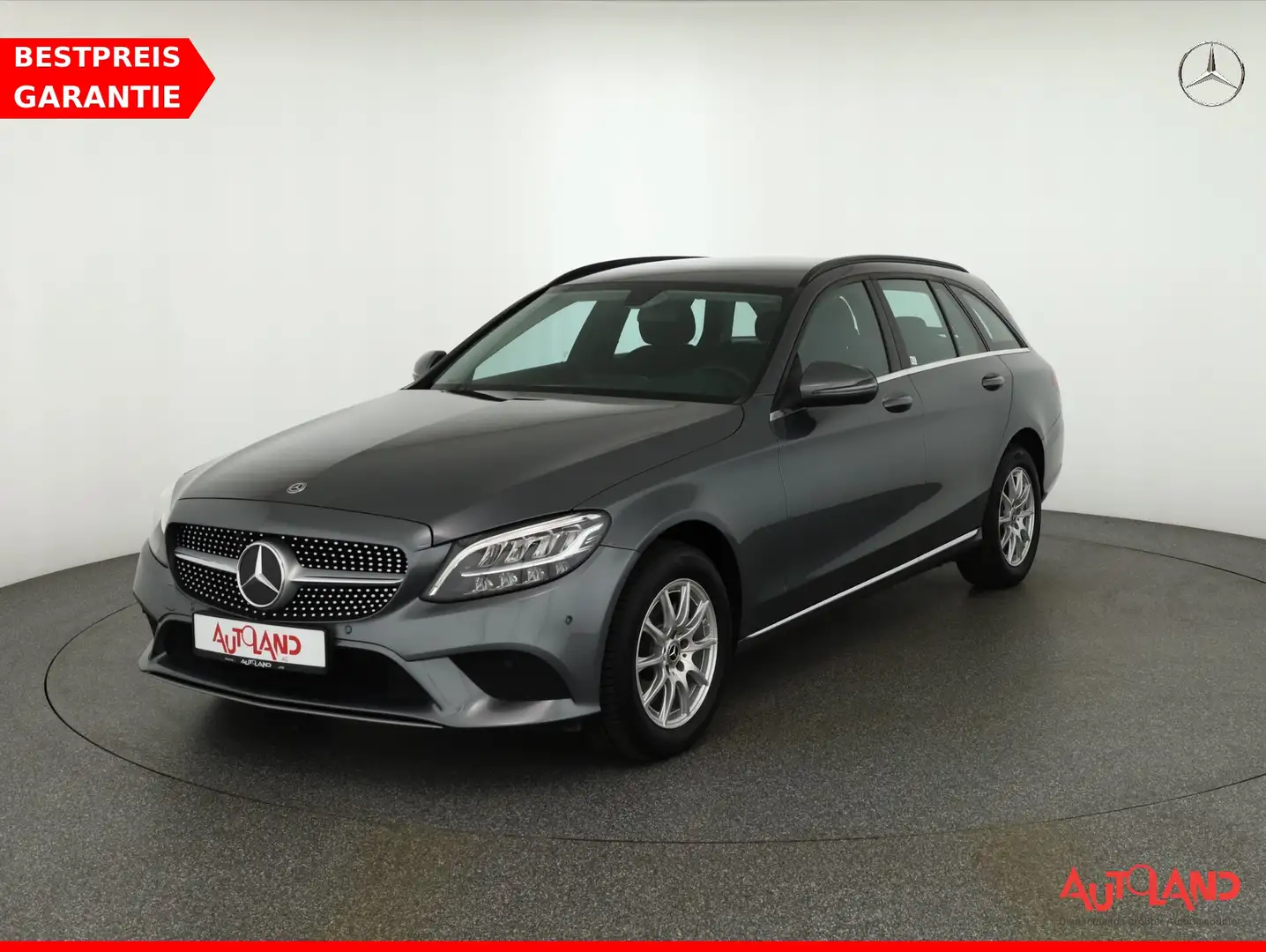 Mercedes-Benz C 200 C200 d T-Modell LED Navi Sitzheizung AHK Kamera Grey - 1