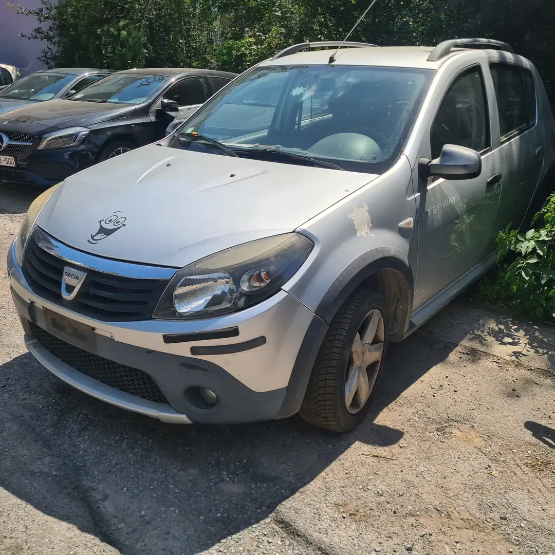 Dacia Sandero STEPWAY ESSENCE !!!! AIRCO JANTES !!!!!! Plateado - 2